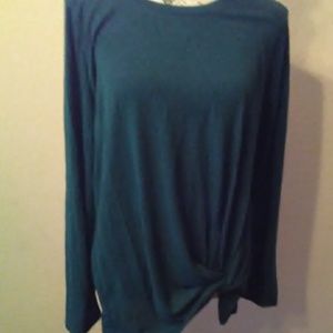 Leo rosi green sweater size medium